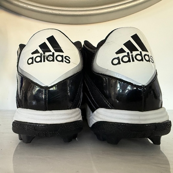 Adidas Destroy MD Mid G24238 Football Turf Cleats - Men’s 11.5 - Black/White - Picture 6 of 10